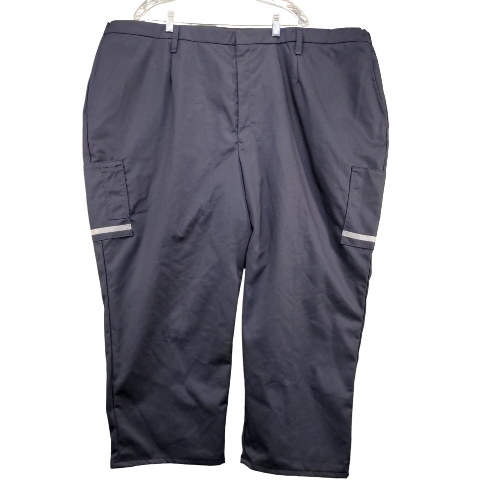 VF Imagewear FedEx Mens Uniform Reflective Pants Blue Size 32R-35U